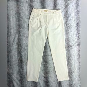 Michael Kors winter white pants, pre loved size 4